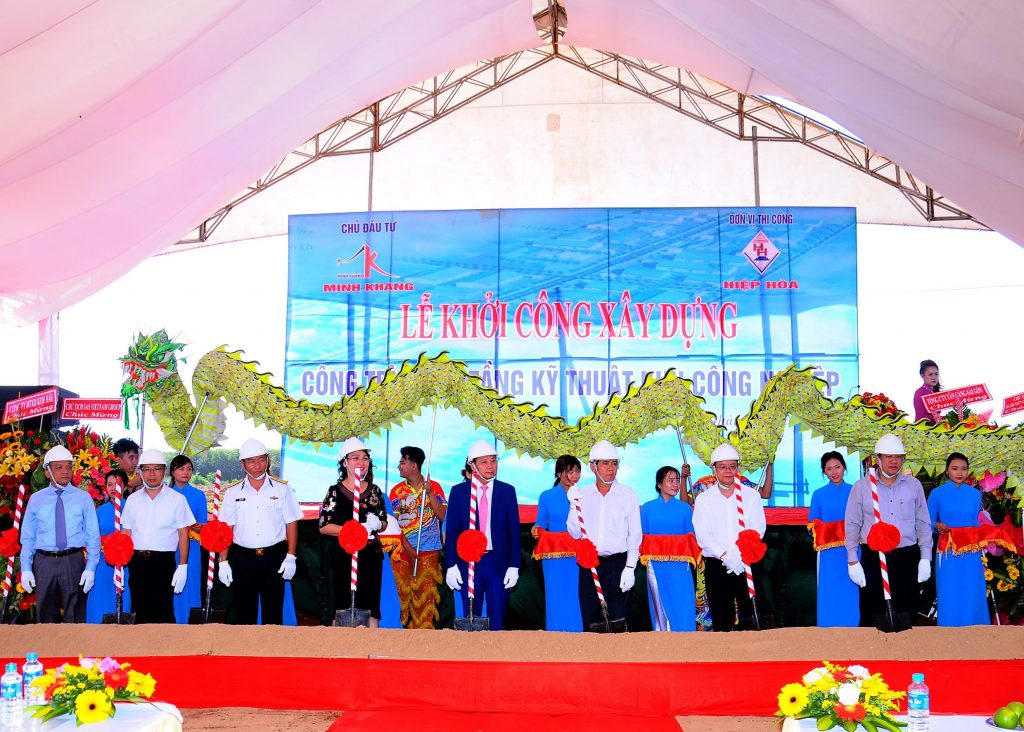Lễ khởi công Khu Công Nghiệp Việt Kiều Bình Phước